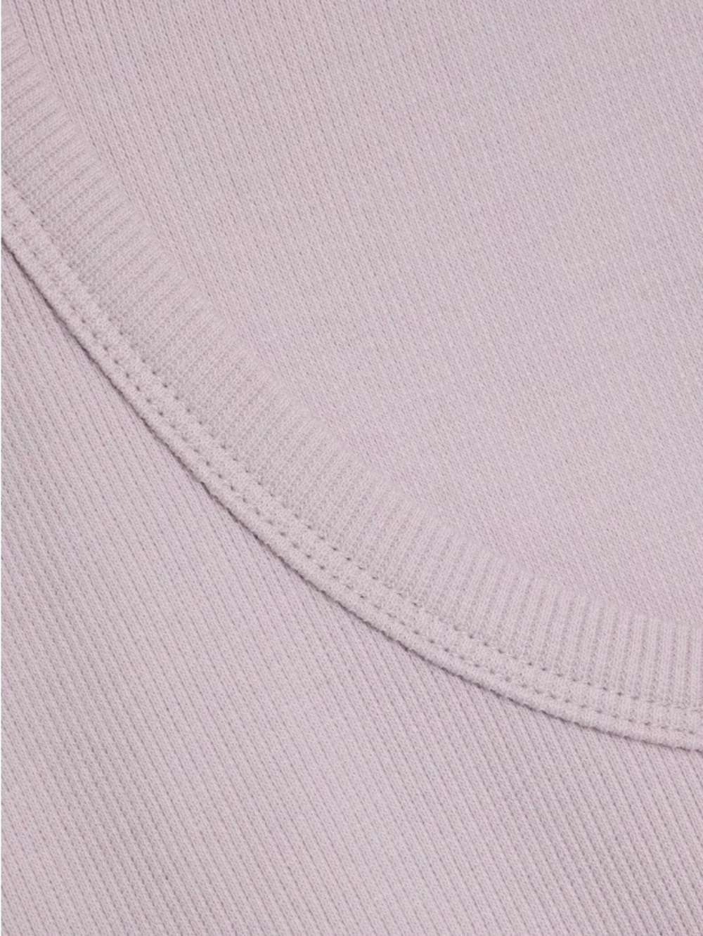 Alex Mill Lavender Ribbed Ribbed Tee – Size Medium - Picture 4 of 4